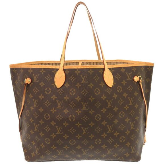 LOUIS VUITTON Brown Monogram Neverfull GM Tote Bag - Picture 1 of 11